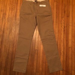 J.Crew 770 Straight Fit Broken In Khakis 28x32